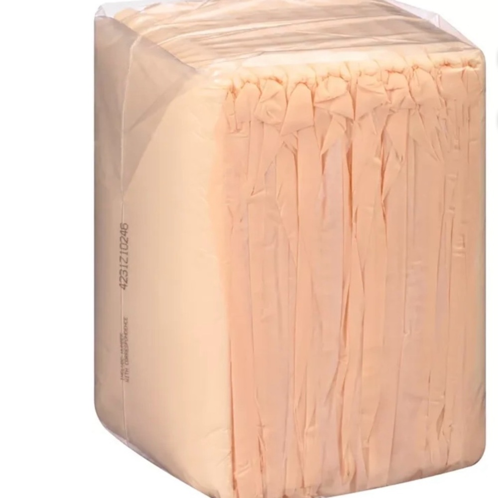 Absorbing Peach Disposable Pads Pack